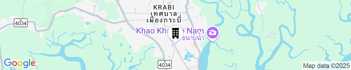 Map for Sita Krabi Hotel