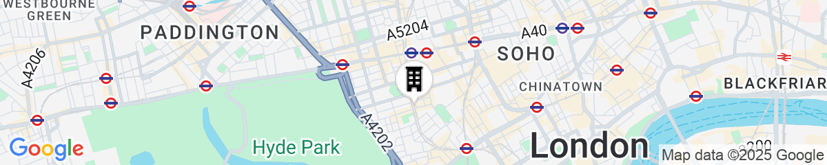 Map for The Connaught, Maybourne 