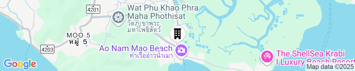 Map for Circle Inn Ao Nam Mao