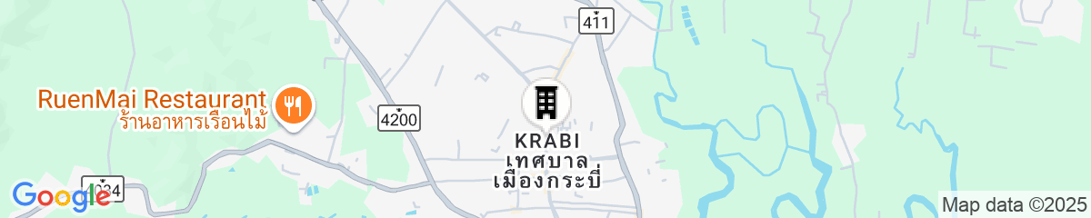 Map for Hide & Seek Resort Krabi