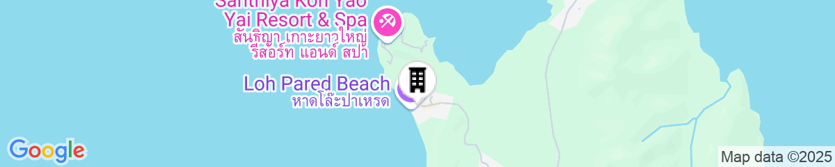Map for BJ&Radisson SeaView Hotel