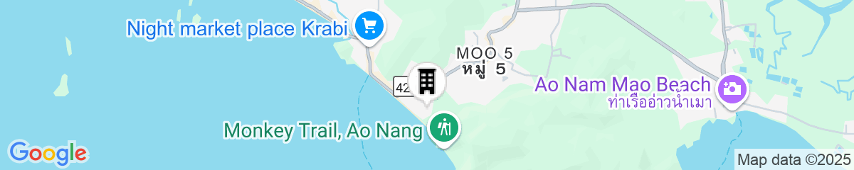 Map for Centara Ao Nang Beach Resort & Spa Krabi
