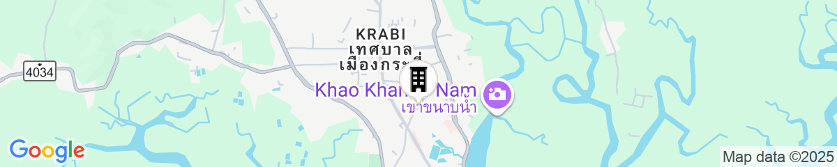 Map for Thip Thip Hotel