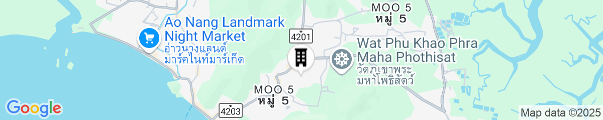 Map for Infinity Aonang Krabi Hotel