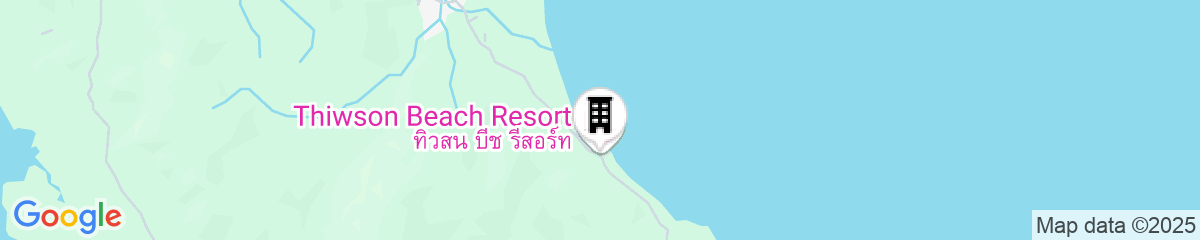 Map for Thiw Son Beach Resort