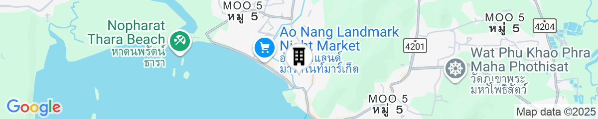 Map for Centara Anda Dhevi Resort and Spa Krabi