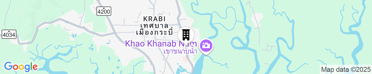 Map for Krabi SeaBass Hotel