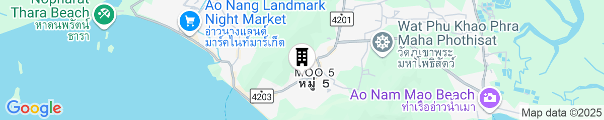 Map for Marina Express - Fisherman - Aonang