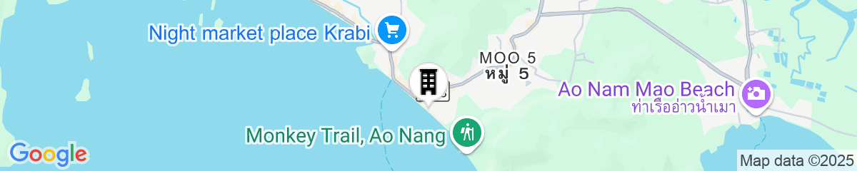 Map for Aonang Villa Resort Beachfront