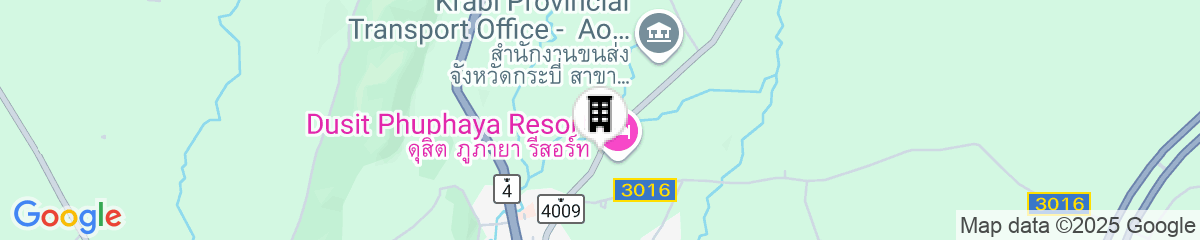 Map for Dusit Phuphaya Resort