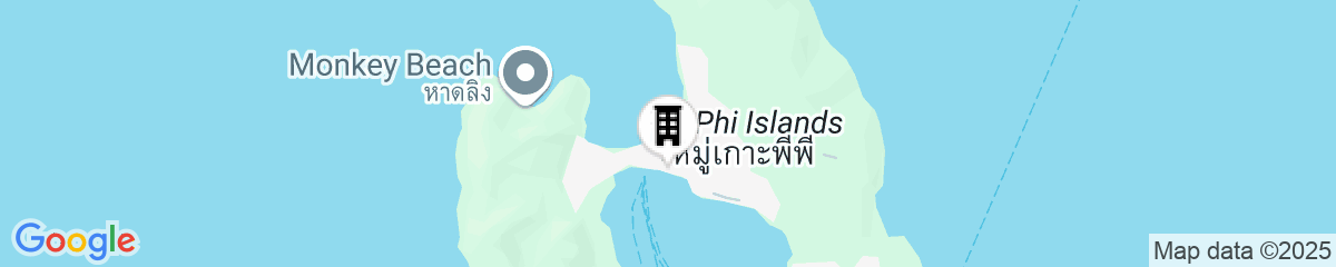 Map for Phi Phi Banyan Villa