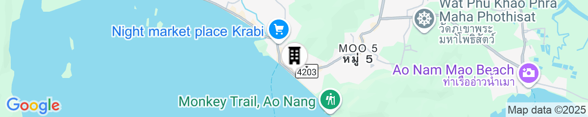 Map for Aonang Princeville Villa Resort and Spa -GHA WellHotel-beachfront