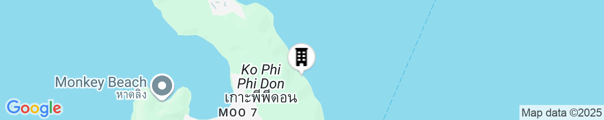 Map for The Cove Phi Phi
