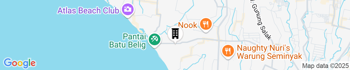 Map for Casa Batu Belig