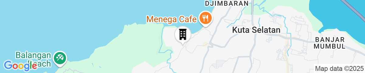 Map for Raffles Bali