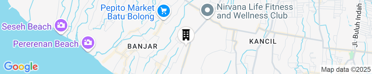 Map for Canggu Hype Suites