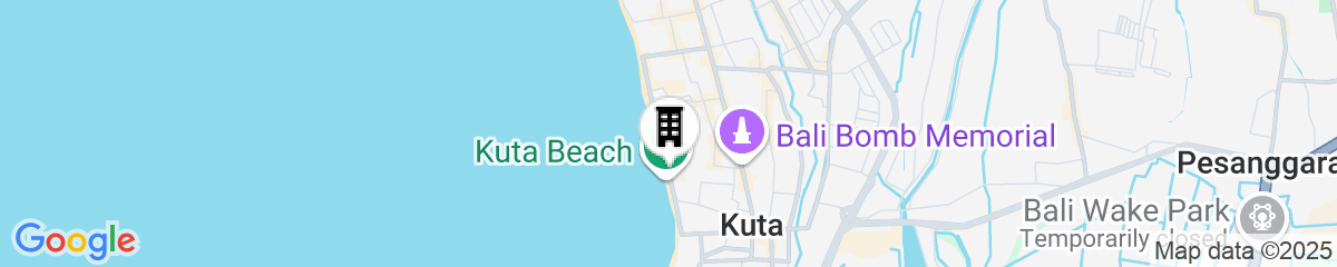 Map for Beachwalk Residence