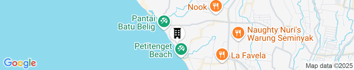 Map for Potato Head Suites & Studios