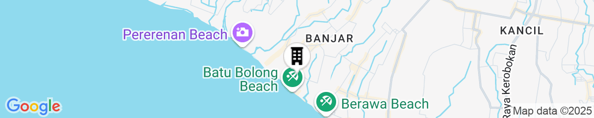 Map for Holiday Inn Resort Bali Canggu by IHG