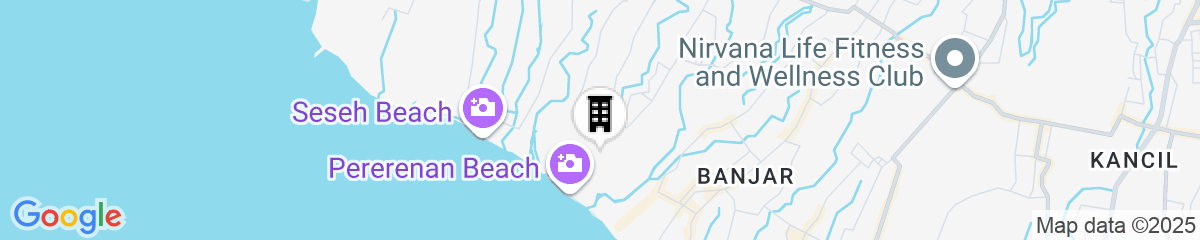 Map for IZE Canggu by LifestyleRetreats