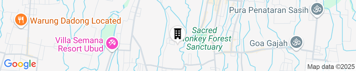 Map for Arkamara Dijiwa Ubud