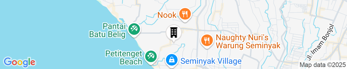 Map for Maca Villas & Spa Bali