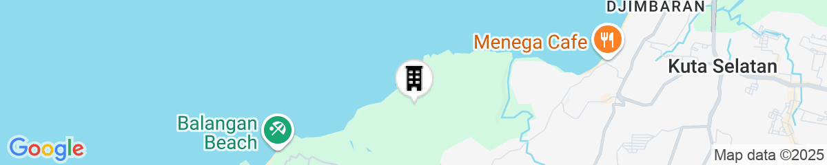 Map for AYANA Segara Bali