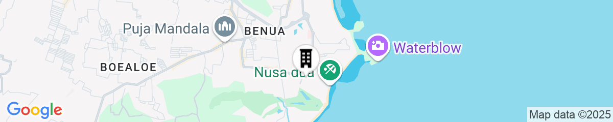 Map for Amarterra Villas Resort Bali Nusa Dua, Autograph Collection