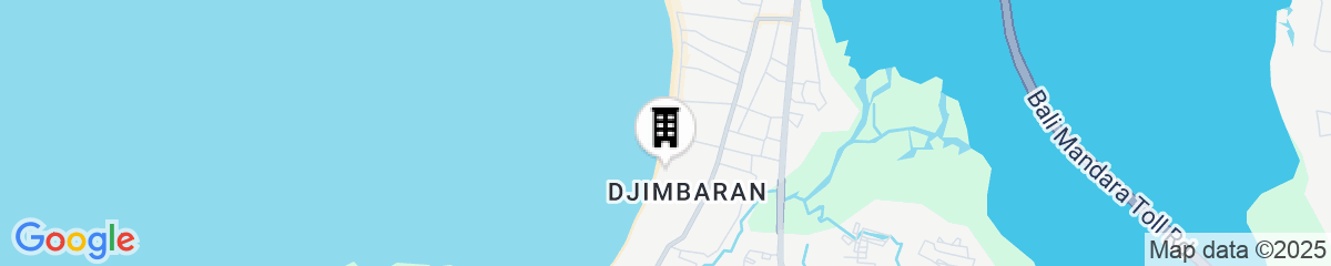 Map for Jimbaran Puri, A Belmond Hotel, Bali