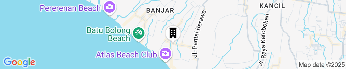 Map for The Komu Canggu Bali