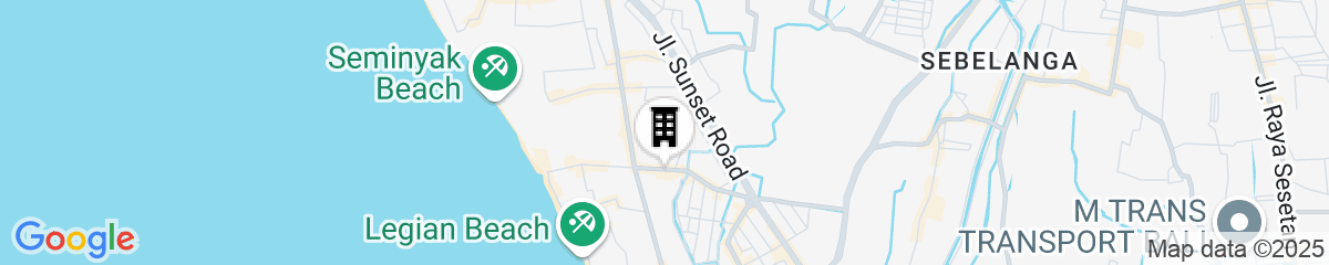 Map for TS Suites Seminyak