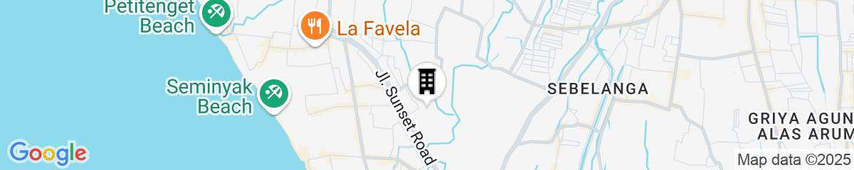 Map for Baliterraneo Boutique Resort