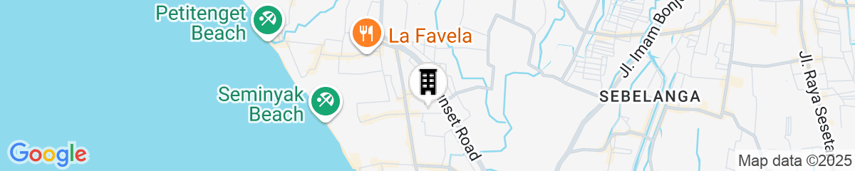 Map for D Sarian Seminyak