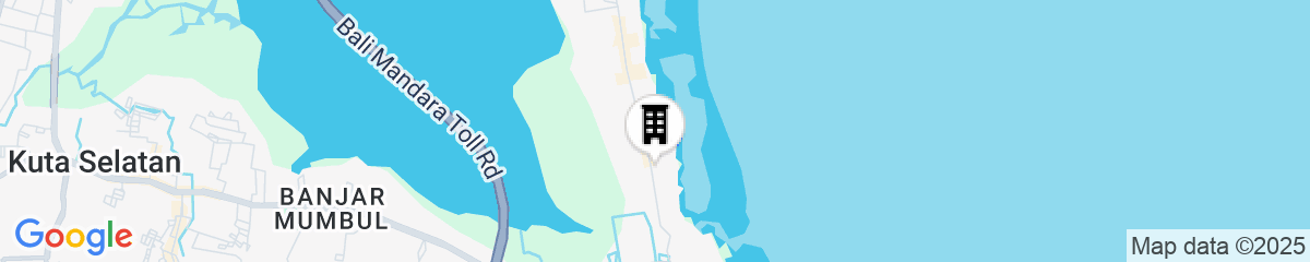 Map for Holiday Inn Resort Bali Nusa Dua by IHG