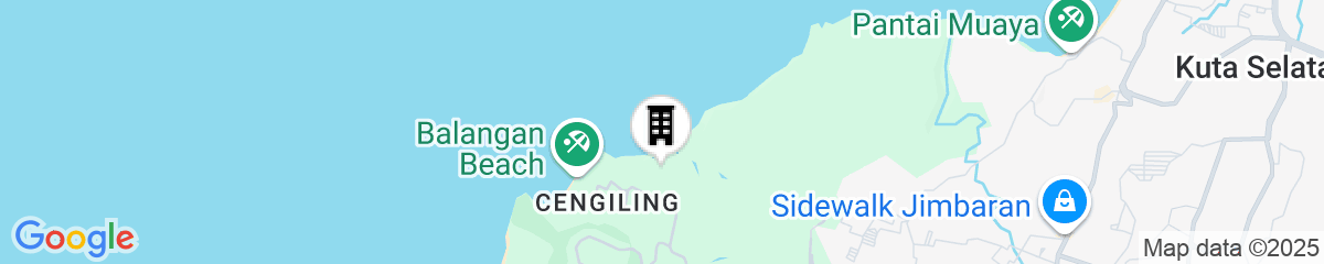 Map for La Cabane Bali