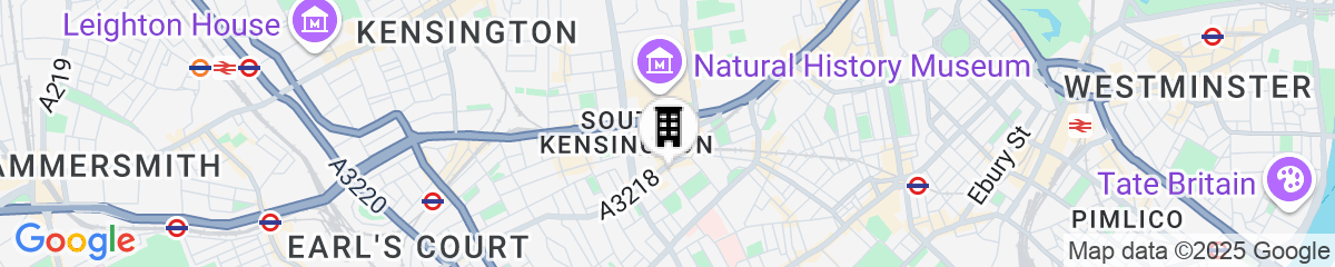 Map for Number Sixteen Hotel, Firmdale Hotels