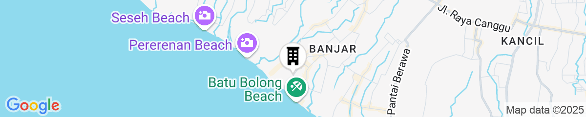 Map for Eastin Ashta Resort Canggu