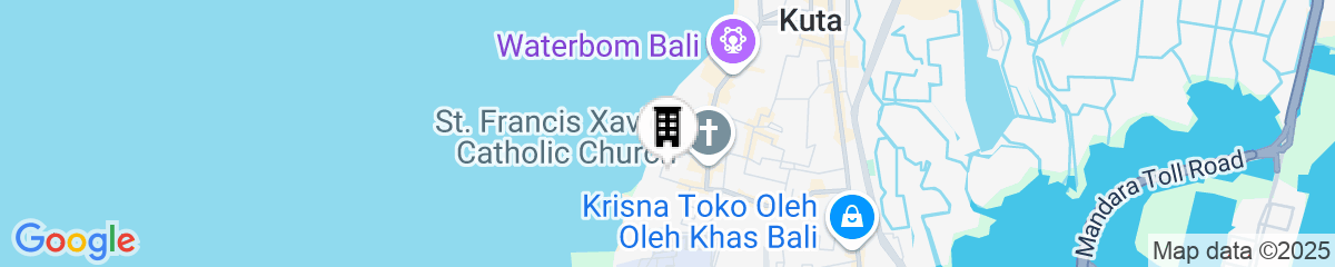 Map for Rama Beach Resort and Villas