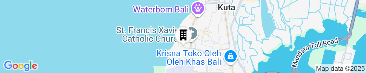 Map for Sulis Beach Hotel and Spa