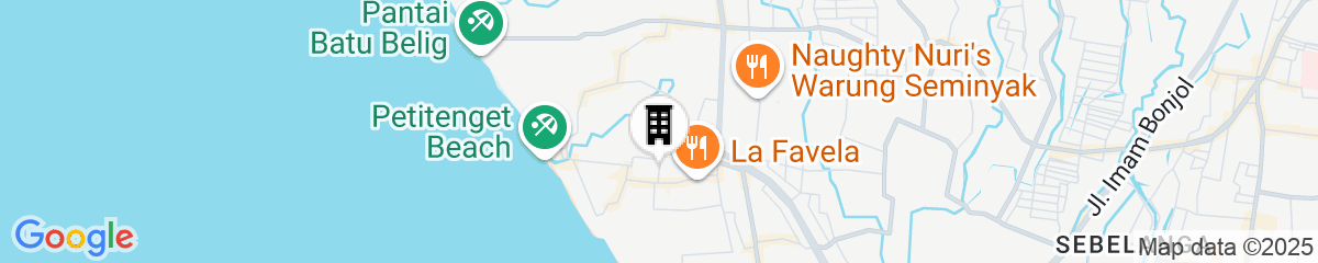 Map for Disini Villa