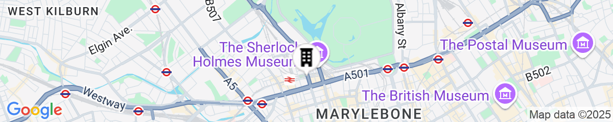 Map for Dorset Square Hotel, Firmdale Hotels