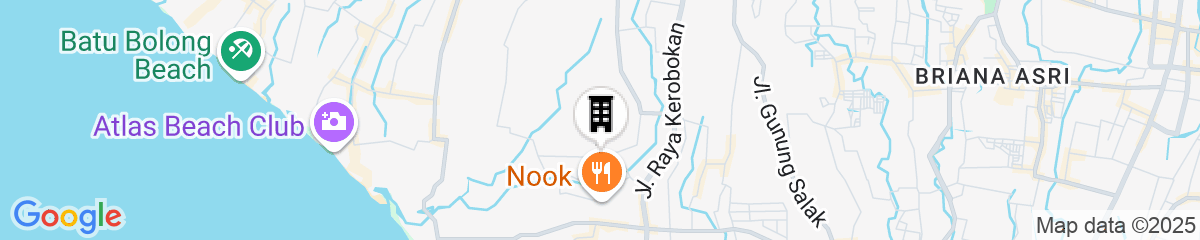 Map for Dewani Villa Resort