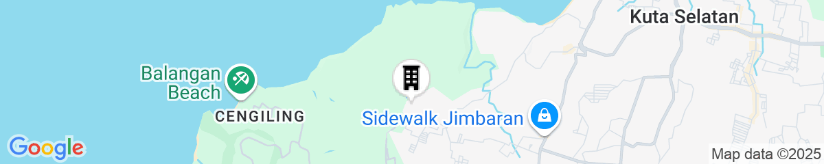 Map for Royal Tulip Springhill Resort Jimbaran