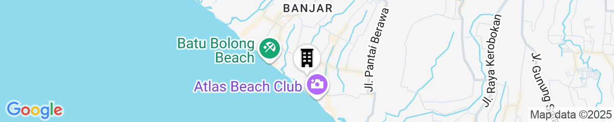 Map for Swarga Suites Bali Berawa, Marclan Collection