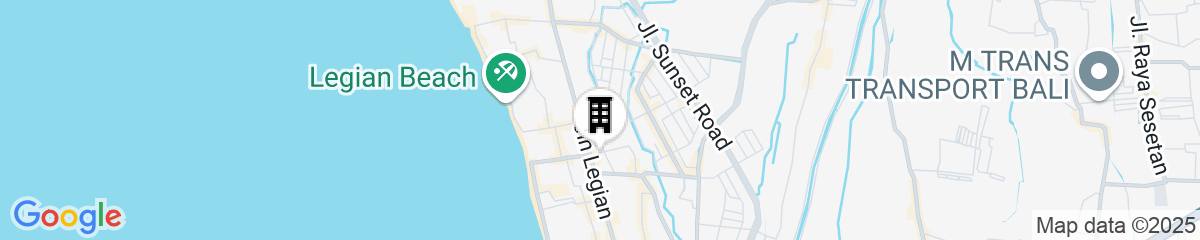 Map for Solia Legian Bali