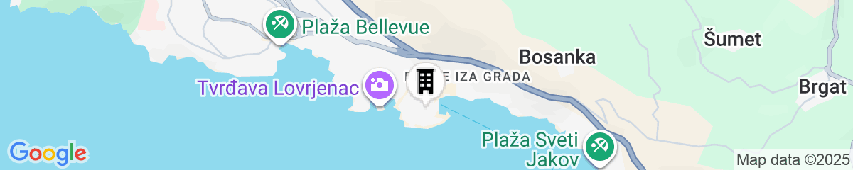 Map for The Pucic Palace