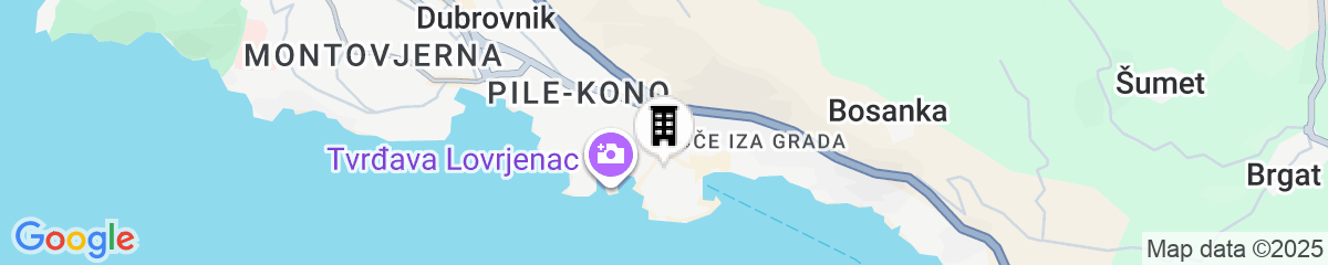 Map for Boutique Hotel Stari Grad
