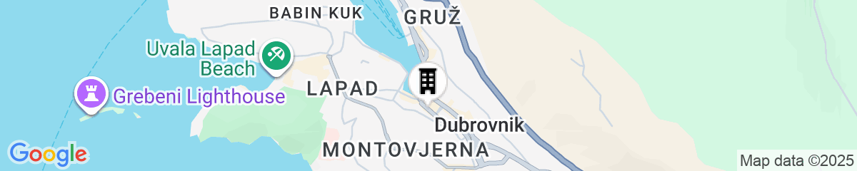 Map for City Hotel Dubrovnik