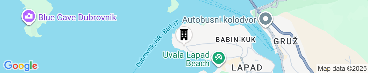 Map for Royal Blue Hotel