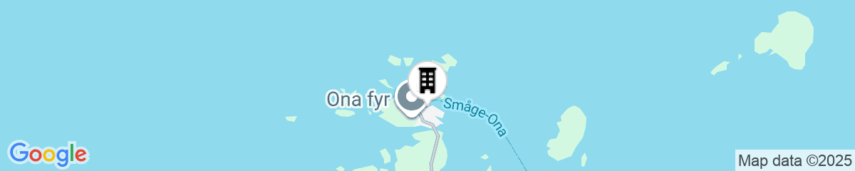 Map for Ona Havstuer - by Classic Norway Hotels